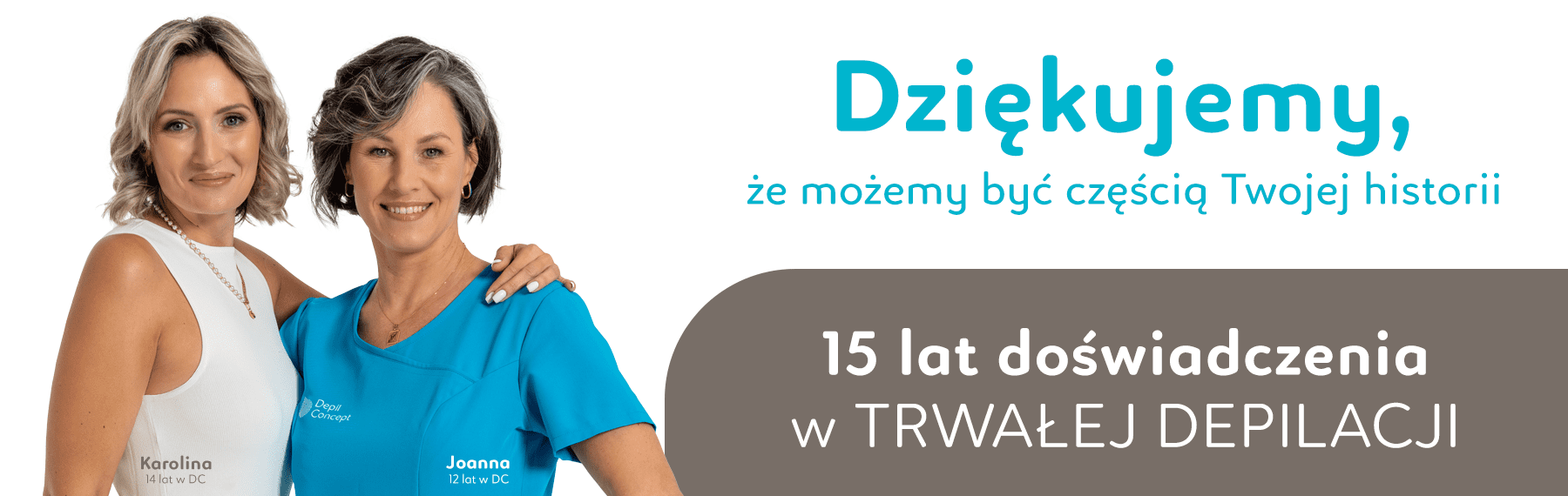 Dziękujemy, że możemy być Twoją historią